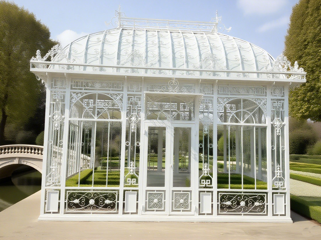 Customized 5*10*5h Victorian Greenhouse For Garden Or Wedding Ysgh 163